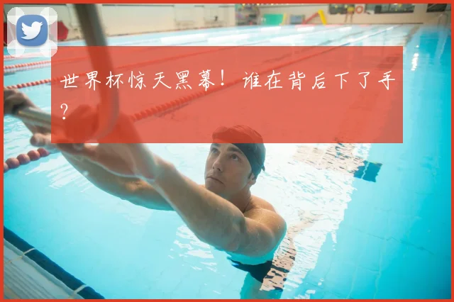 世界杯惊天黑幕！谁在背后下了手？